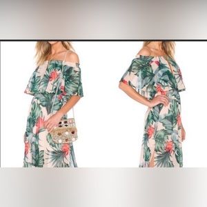 Like New Show Me Your Mumu Hacienda Off Shoulder Mini Dress Size L